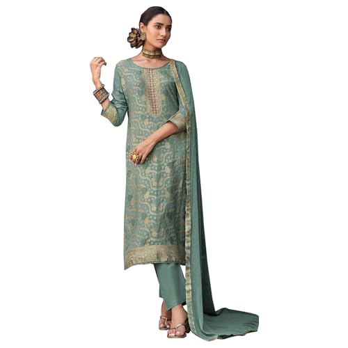 Image of Women's Wear Ready To Wear Designer Salwar Kameez Suits Indian Pakistani Beautiful Plazzo Pant Dress