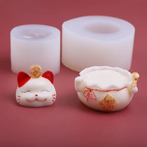 Moule sugarcraft 3D chat et emporte-pièce de cuisson pour décoration gâteau - 4