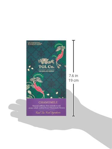 Image of TGL Co.Chamomile Herbal Tea Infusion (16 Tea Bags)|Rich in Anti Oxidant | Refreshing | No Artificial flavor | Improve Digestion (Pack of 2)