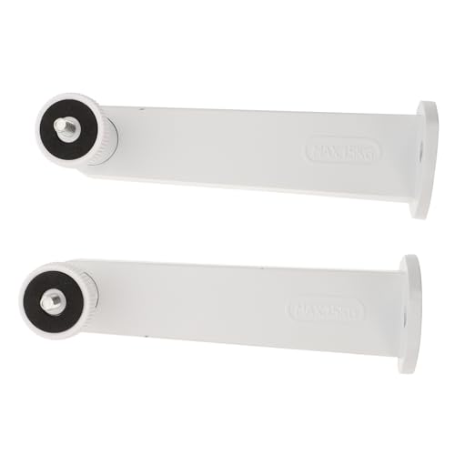 Balacoo Home Security Bracket Set 2pcs Universal Gimbal Bracket Weatherproof Aluminum Alloy Indoor/Outdoor Mount