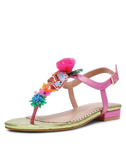 Betsey Johnson Women's Murphee Flat Sandal