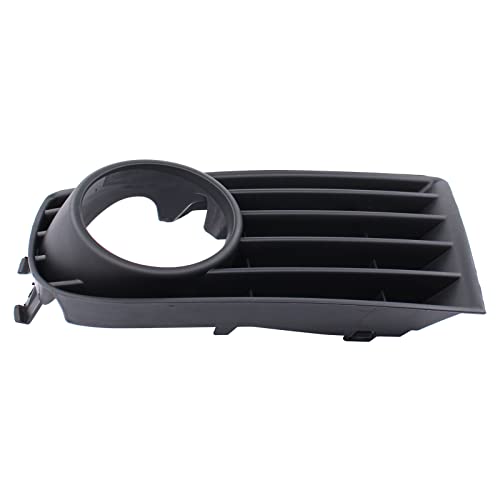 Doo Engy Lüftungsgitter Nebelscheinwerfer Gitter Stoßstange Lüftung Abdeckung Blende Nebelscheinwerfergitter Stoßstangengitter schwarz vorne links und rechts für Golf 5 Golf V 2003-2008