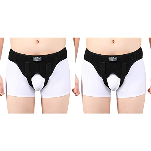 Faja para Hernia Tenbon Ajustable con Almohadillas de Compresión