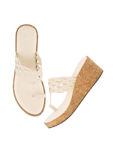 Image of SilverArrow Trendy Fabulous Perfect for Every Occasion Wedge Heel Sandals For Womens And Girls