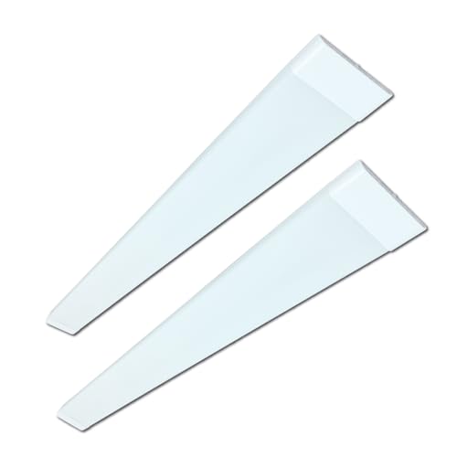 LED ATOMANT Pack 2x Pantalla Luminaria LED Lineal, 120cm 90W, CCT (Selector de Color Blanco Calido, Neutro y Frio), 8500 lumenes