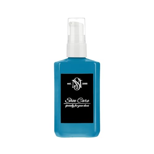MAVI STEP - Bálsamo de cuero - NCS S 3050-B Cerulean Deep - Acondicionador suavizante de zapatos y revitalizador de color para artículos de cuero suaves de MAVI STEP - 100.5 ml