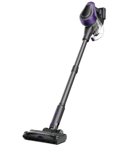 VACTechPro F02 Lite Cordless Vacuum Cleaner, Lightweight Stick Vacuum, for Hardwood Floor Carpet Car Pet Hair
