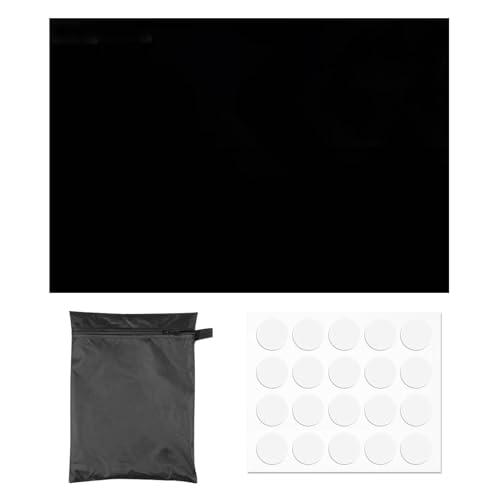 Cortinas apagadas, Uso versátil, 14.5x30.0 cm, Blackout magnético Ciego, Sombras Negras de Ventana, Bloques de luz Solar y Calor, para Alquiler de Alquiler de vehículos de Viaje.