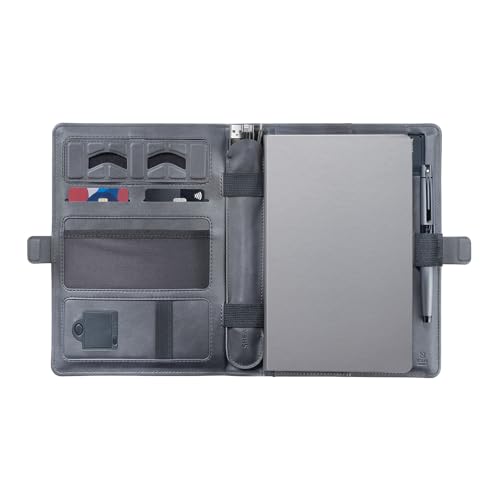 Image of Sheaffer Superbook 12000mAh Power Bank Organizer - Grey