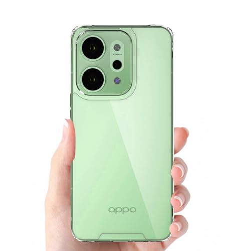 Image of Soft Silicone TPU Flexible Back Cover Compatible with Oppo Reno 14 5G