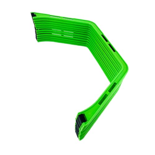 Colaxi Soccer Agility Ladder Fitness Equipment, Speed Training Hurdles, Multifunction, Jumping Obstacles for Basketball Sports, Green