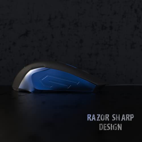 Image of Arctic Fox Wired USB Gaming Mouse with Breathing Lights and DPI Upto 3600