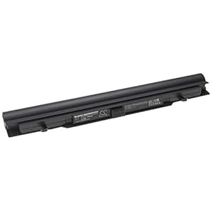 vhbw Akku kompatibel mit Medion Akoya S6615, S6212T, S621xT, S6611, S6611T, S6211, S6211T, S6212 Notebook (2600 mAh, 15,5 V, Li-Ion)