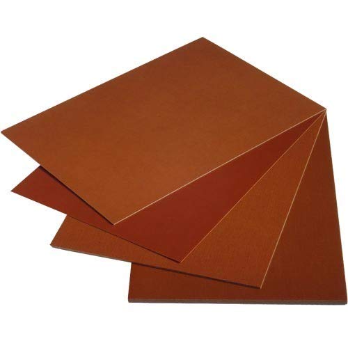 Copper Clad for PCB making Single Sided (6X4 inch, 15cmX10cm, Phenolic, 2Piece)