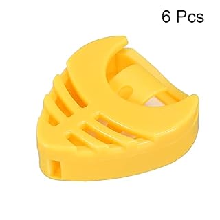 sourcing map Guitare Médiator Support Plastique Forme Cœur Jaune pour Guitare, Basse, Ukulélé avec Adhésif Retour et… - Les Beatles, Paul McCartney, John Lennon, RIngo Starr, George Harrison sourcing map Guitare Médiator Support Plastique Forme Cœur Jaune pour Guitare, Basse, Ukulélé avec Adhésif Retour et… – Image 3