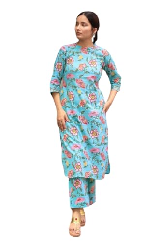 Image of Leriya Fashion Women Rayon Printed Kurta Set