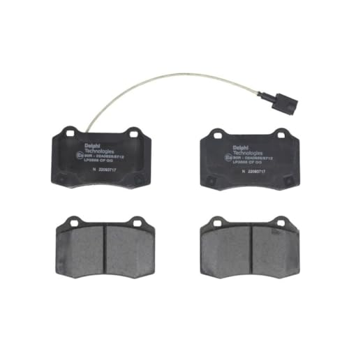 Jeu de plaquette de frein Delphi Technologies LP3866 pour voiture