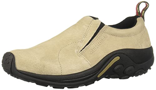 Image of Merrell Mens Jungle Moc Leather Waterproof Ice+Moccasin