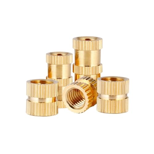 Ksesii M6 Vertikal Doppel-Twill Messingmutter 10 Stück