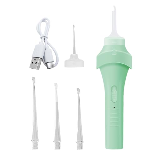 Kit de Eliminación de Cerumen - Equipo Eléctrico Reutilizable para Limpieza Auditiva con Luz | Artículo De Cuidado Personal Para Picor Y Audición Obstruida En Casa Y Viaje