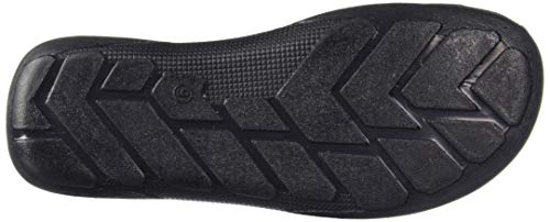 Image of Aqualite Men's Black Pg-1191 Slippers Slippers