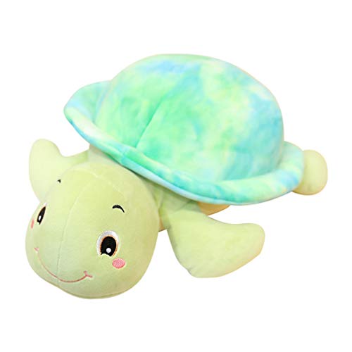 TOYANDONA Brinquedo de pelúcia macio realista de pelúcia tartaruga marinha adorável boneca almofada