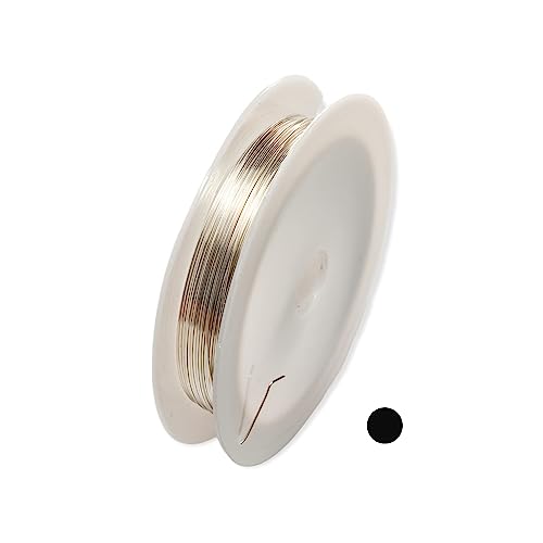 Image of CRAFT WIRE 30 Gauge, 925 Sterling Silver Wire (Round) Half Hard Made in USA - 100FT | Sterling Silver Wire for Jewelry Making, Wire Wrapping, Solid 925 Sterling Silver, 0.255mm Wire, High Quality Made in USA