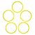 5PCS yellow Flush Valve Seal - Durable Rubber & Toilet Gasket Kit - Quick Install & Gasket Replacement - fit for Kohler Toilet Tank GP1059291 & Flush Seal Ring