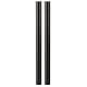 CAMVATE 15 mm Aluminium Rod 20 cm Länge für Kamera DSLR Rig Rail System in schwarz (2 Stück)