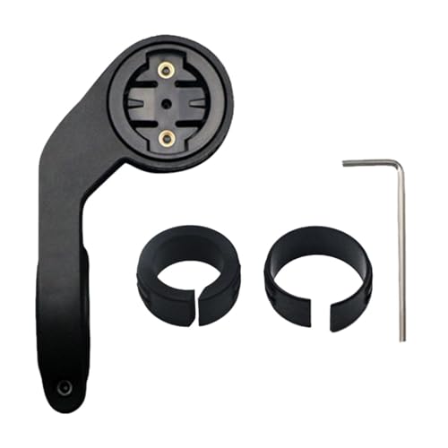 CWPFVQA 1 Juego De Soporte Ajustable para Bicicleta, Soporte para Manillar Universal, Compatible con Cámaras, Smartphones y Tabletas, Negro
