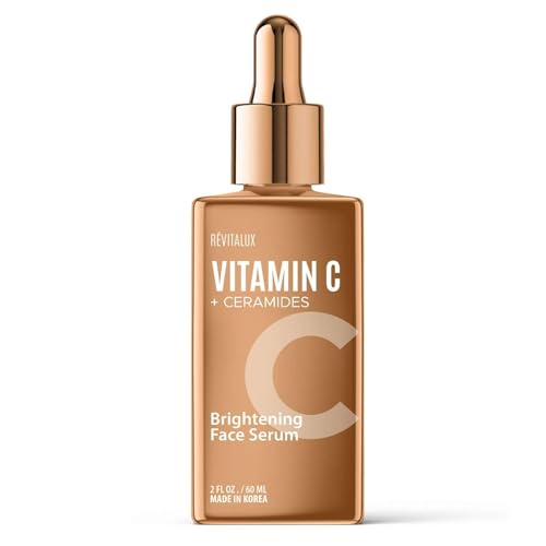 Vitamin C & Ceramides Serum - Anti-Aging, Hydrates & Repairs Skin...