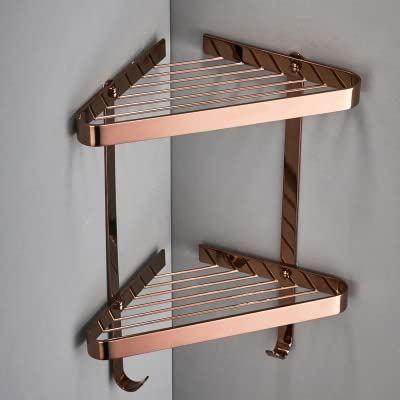 Corner Shower Caddy Corner Shelf Brass Bathroom Shower Rack Black Oil Bath Shower Shelf Bath Shower Caddy Rack
