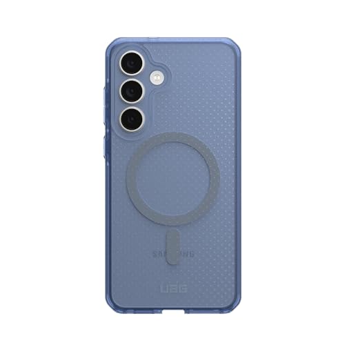 Image of Urban Armor Gear UAG [U] Dot Rugged Military Grade Dropproof Impact Resistant Protective Case /Cover Designed for Galaxy S25 FE 5G (2025), Magnetic Charging Compatible - Cloud Blue