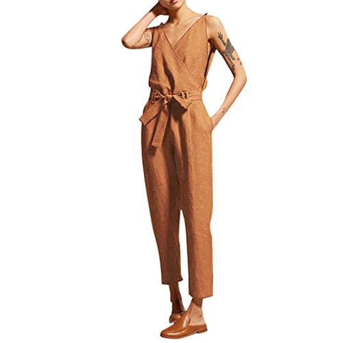 MODSGUE Frauen Jumpsuits Sommer Plus Size Vintage Strampler Lässige...