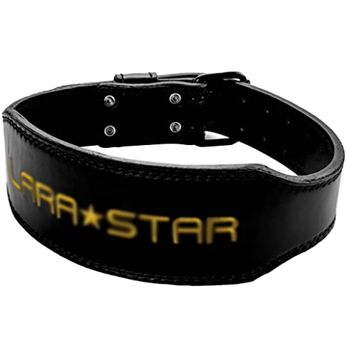 Professional-Weight-Belts-Fitness-Belt-Double-Stitched-Genuine-Leather-Ideal-for-Deadlift-Powerlifting-Firm-Comfortable-Lower-Back-Support-Color-Red-Size-667-80cm