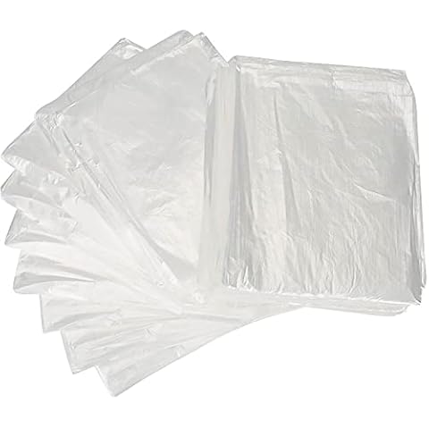 HSGAV Disposable Plastic Body Wrap Film, Sauna Blanket Liners with Side Openings, Disposable Plastic Sheeting for Infrared Sauna Blanket Accessories 220x120cm/87x47in,100 Pieces Cover