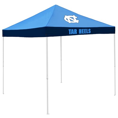Logo Brands NCAA North Carolina Tar Heels Economy Canopy Tailgate Tent (9
