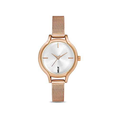 HELIX Analog Silver Dial Women Watch-TW027HL22