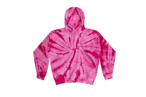 Image of Colortone Tie Dye Pullover Hoodies for Women and Men - Classic Fit Sweatshirts