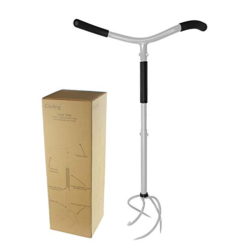 Giading Twist Tiller, Garden Claw, Cultivator Tiller, Hand Tiller, Soil Lossener, Lawn Aerator, Areator Loosen, Rototiller, Garden Bed and Plant Box Cultivator.