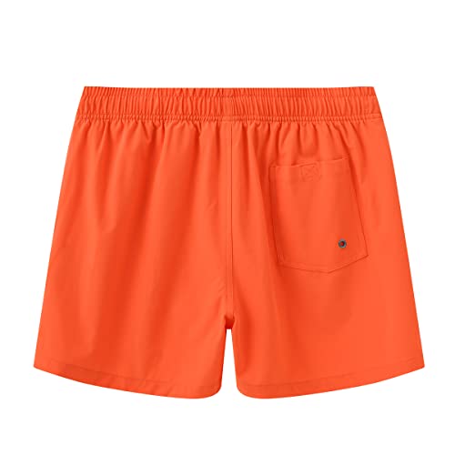 ZONBAILON Mens Swim Shorts Drawstring Mesh Lining Board Shorts Quick Dry with Pockets2