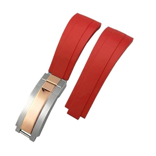 [-ł] 18mm 19mm 21mm _Xgo[EHb`oh 20mm bNX Tu}[i GMT fCgi _CrOVREHb`Xgbv ^obNΉ(Red-Steel Rose,21mm)