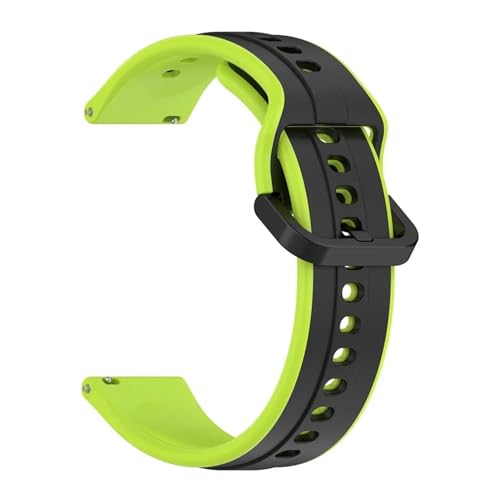 [X] 20 ~[g 22 ~[gVRXgbvv 3 Eg GTX/GTW/GTH uXbgv 2021 E3/E2 S2 X|[coh\tgvoh(Black Green,20mm Wrist)
