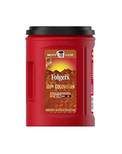 Image of Folgers 100% Colombian Coffee (43.8 Oz.)