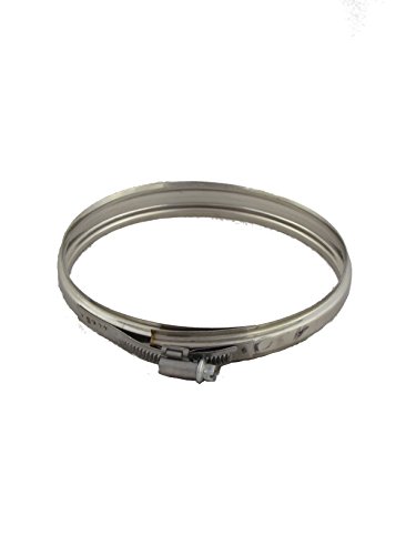 Klemmband, Edelstahl EW, verschiedene Durchmesser 100, 110, 120, 125, 130, 140, 150, 160, 180, 200, 220, 250 mm (160) Cover