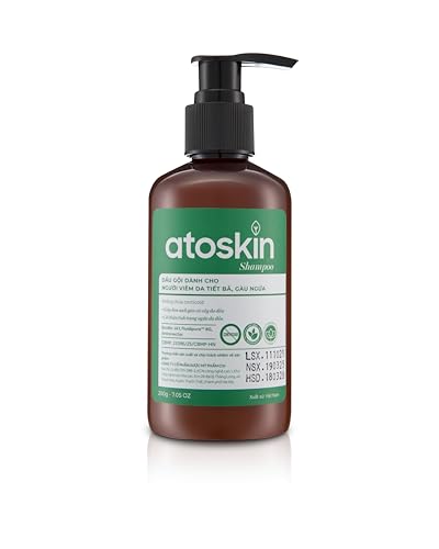 Atoskin Shampoo – for Seborrheic Dermatitis - Helps Reduce Oil & Improve Scalp Comfort (6.8 oz)