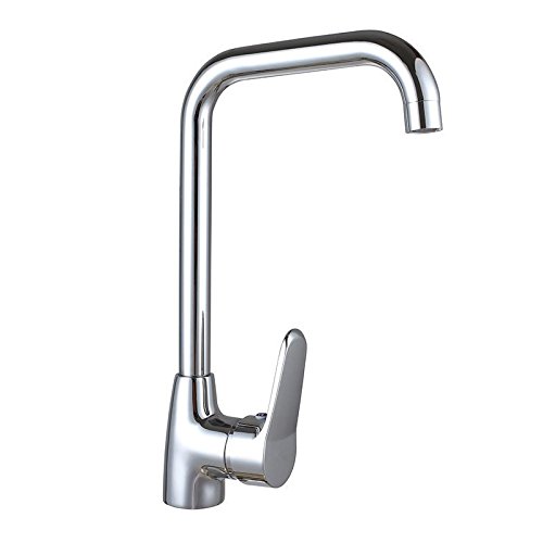 Grifo de la cocina, Todos cobre, grifo de la cocina, fregadero, grifo de la cocina, caliente y frío solo orificio, monomando, Siete Pin grifo.
