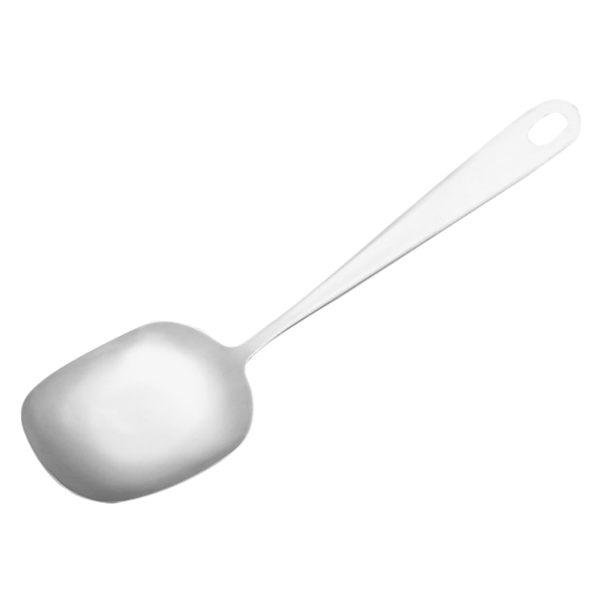 Mikinona Stainless Steel Serving Spoon Kitchen Utensil for Buffet and Dishes Food Separation Tool for Restaurants and Home Use Long Handle for Comfort