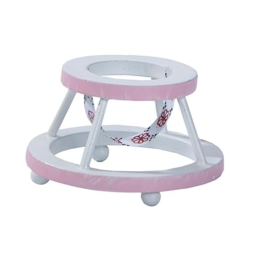 DRESSOOS 1 Pc Andador Muñeca Decoración del Hogar Muebles De Muñecas En Miniatura Juguetes Muebles De Vivero En Miniatura Accesorios Minimuñeca Mini Juguete Bolsillo De Madera Adornos Niño