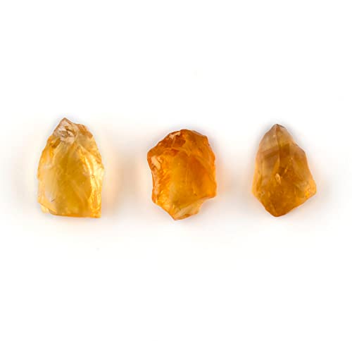 30 Carats Natural Raw Citrine Rough Rock Gemstone, Chakra Healing Energy Birthstone Crystal For Jewelry Making Supplies, Birthday Gift For Her, Diy Crafts, Wholesale Bulk Lot #TOP3